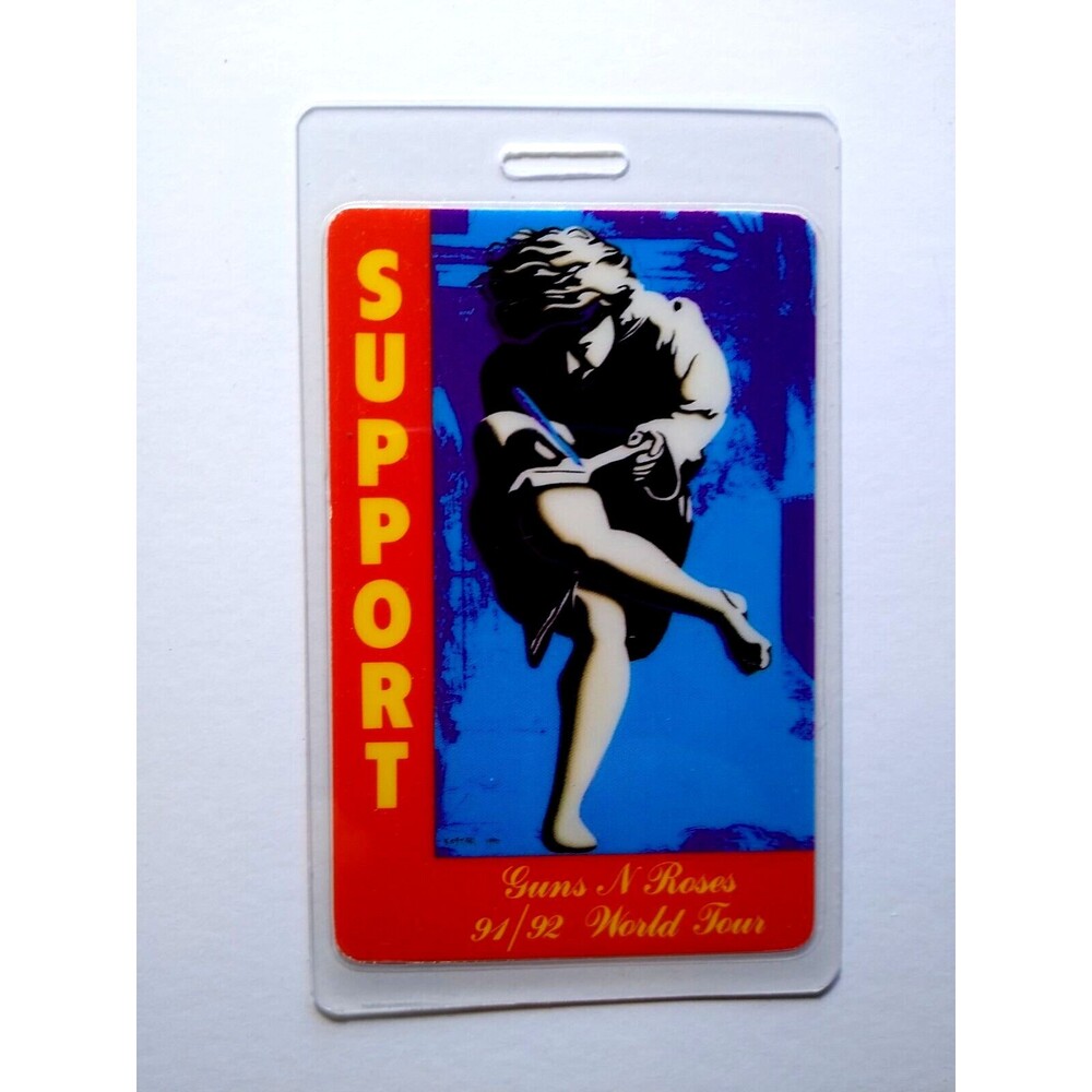 Guns N Roses Backstage Pass 1991 - 1992 Use Your Illusion Tour Hard Rock Music